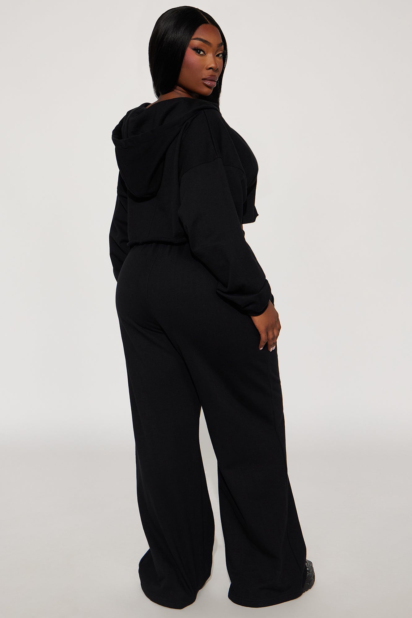 Way Black Sweat Set