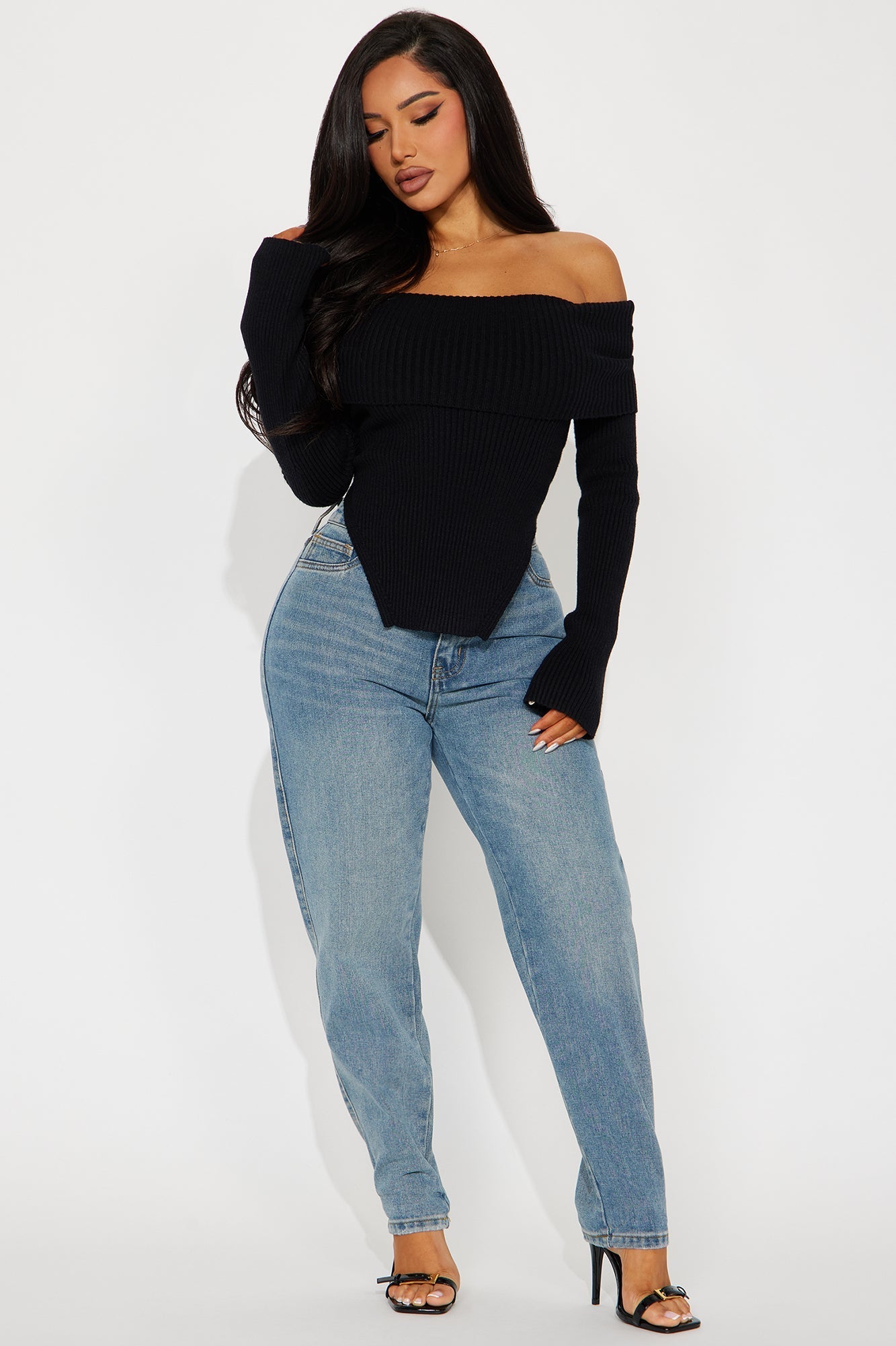 Nova Off Shoulder Sweater