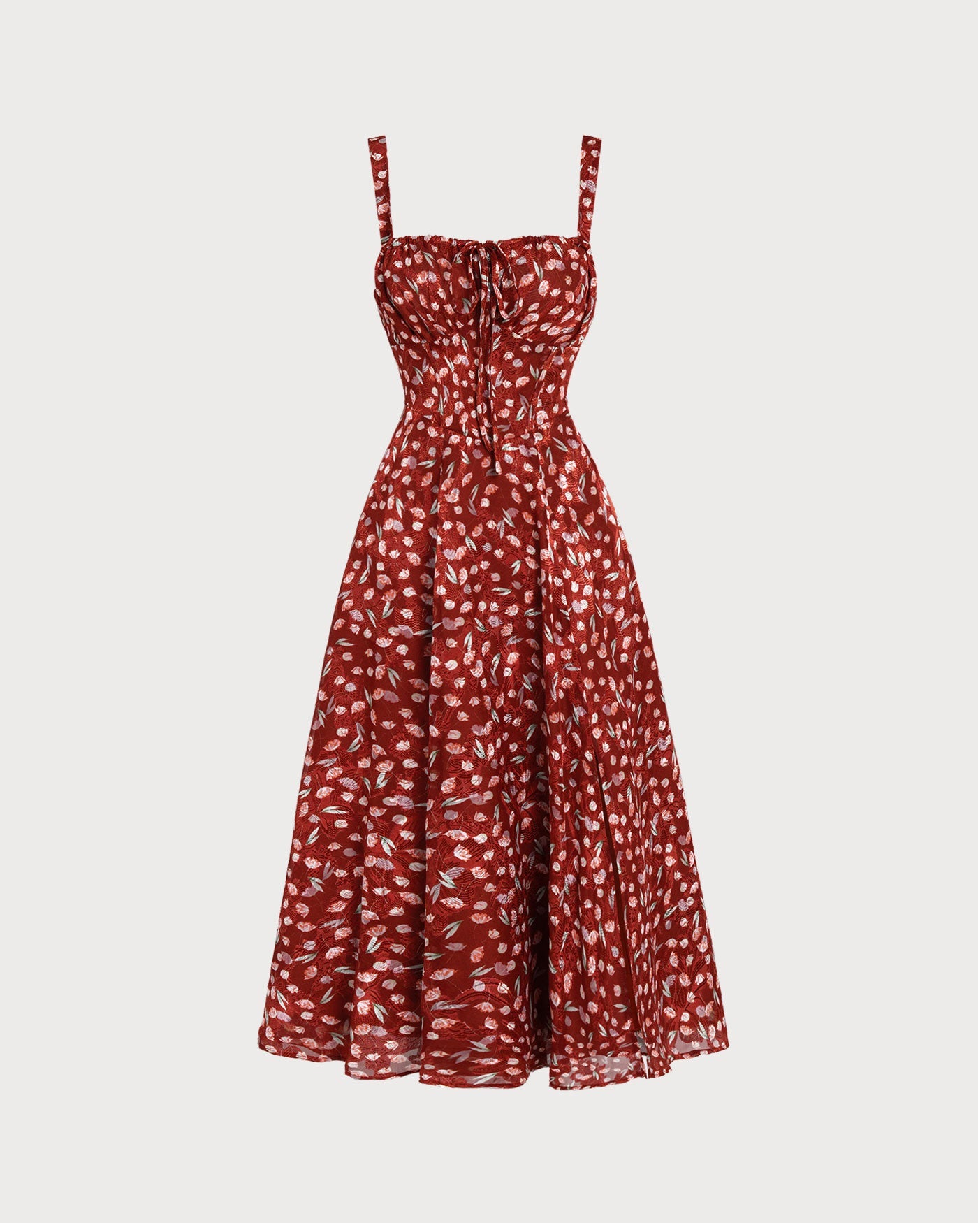 Rosalie Printed Midi Dress