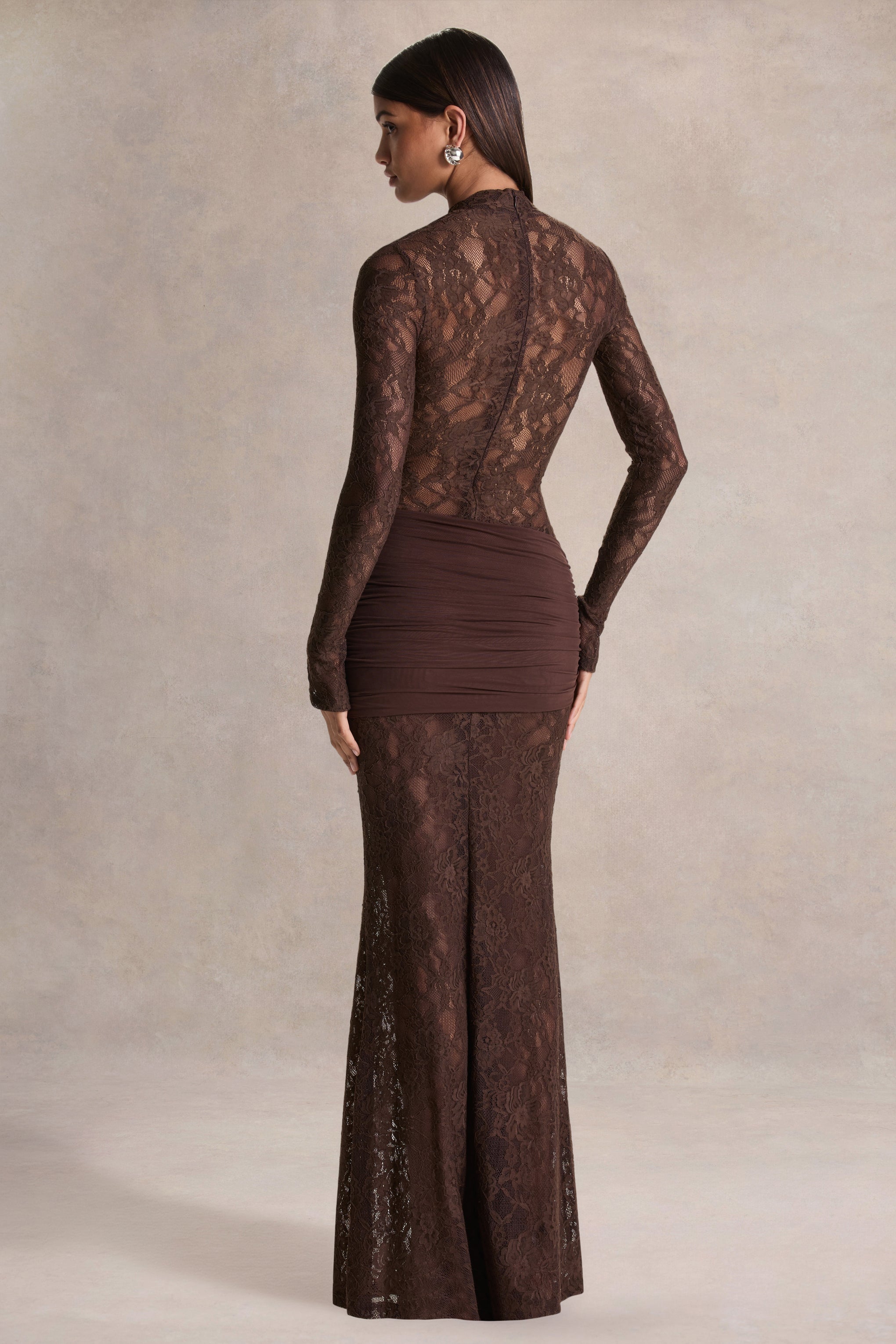Akira Lace Maxi Dress