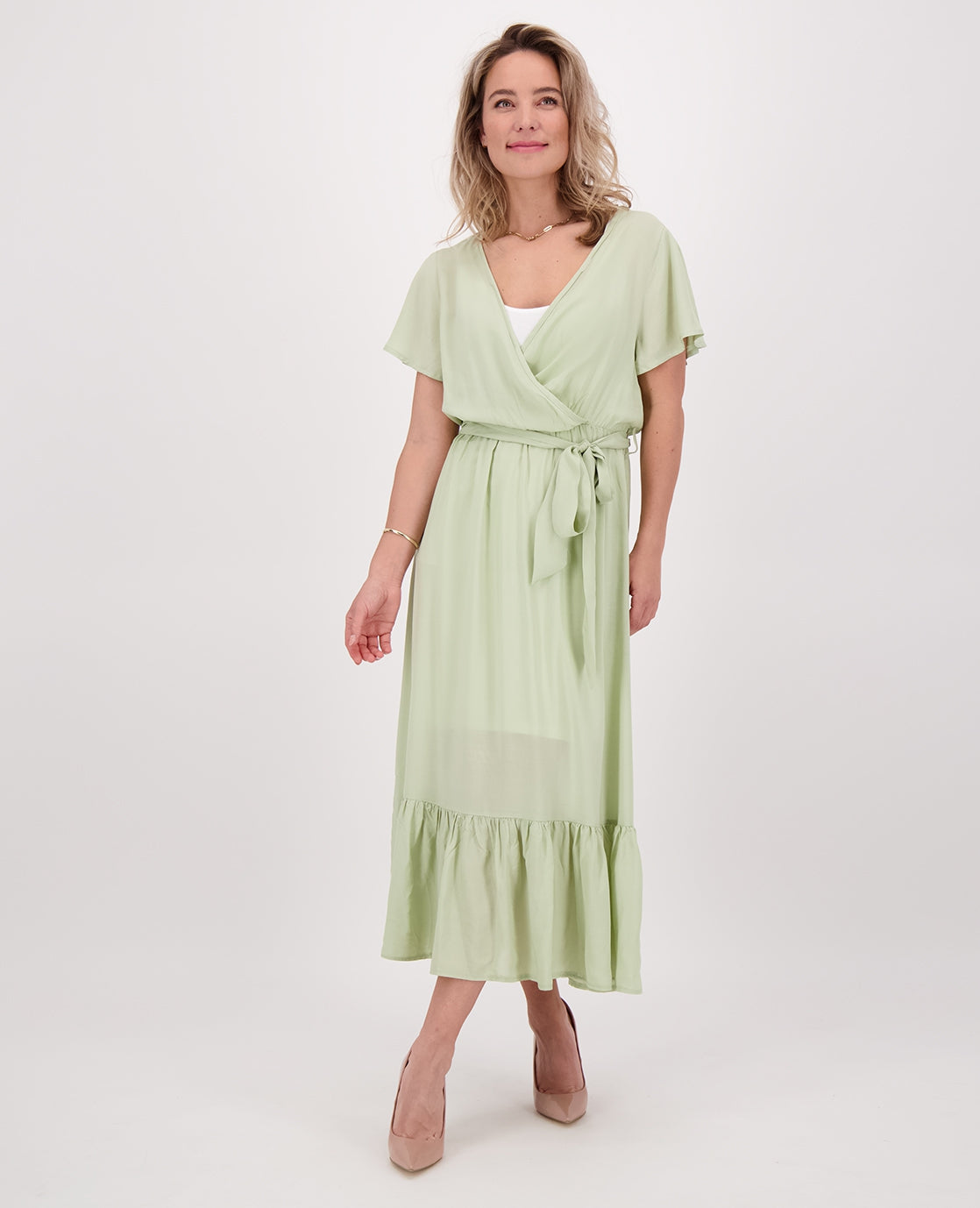 Sienna Wrap Midi Dress