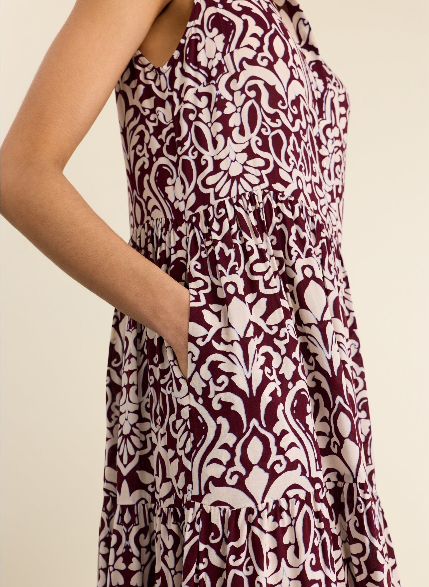Aurelia Printed Midi Dress