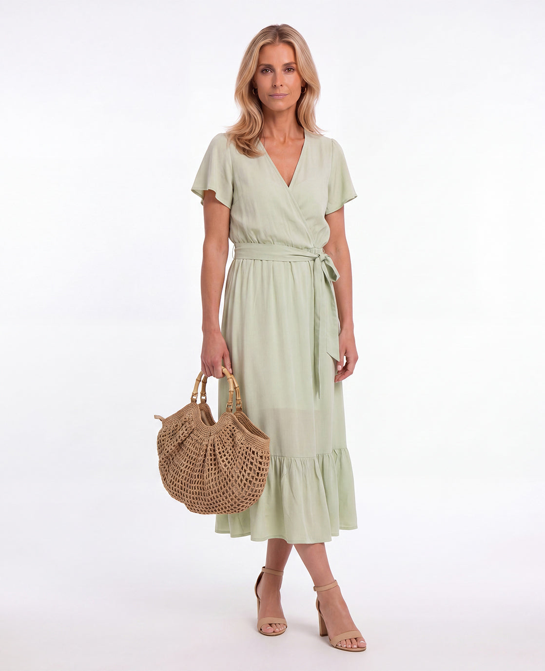 Sienna Wrap Midi Dress