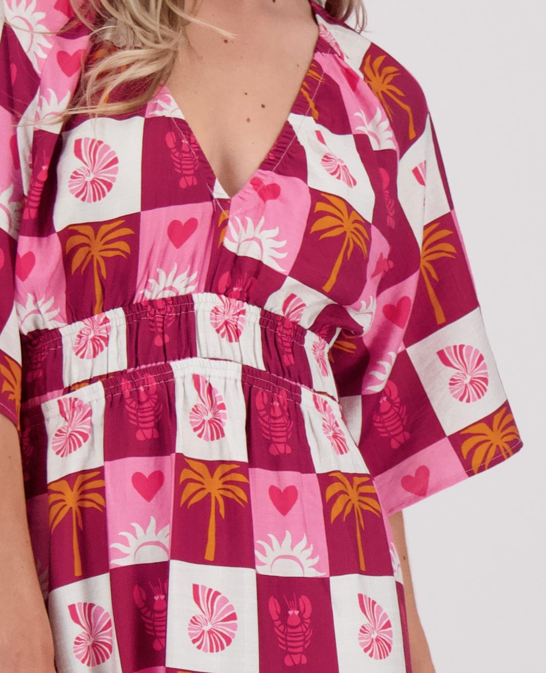 Positano Printed Maxi Dress