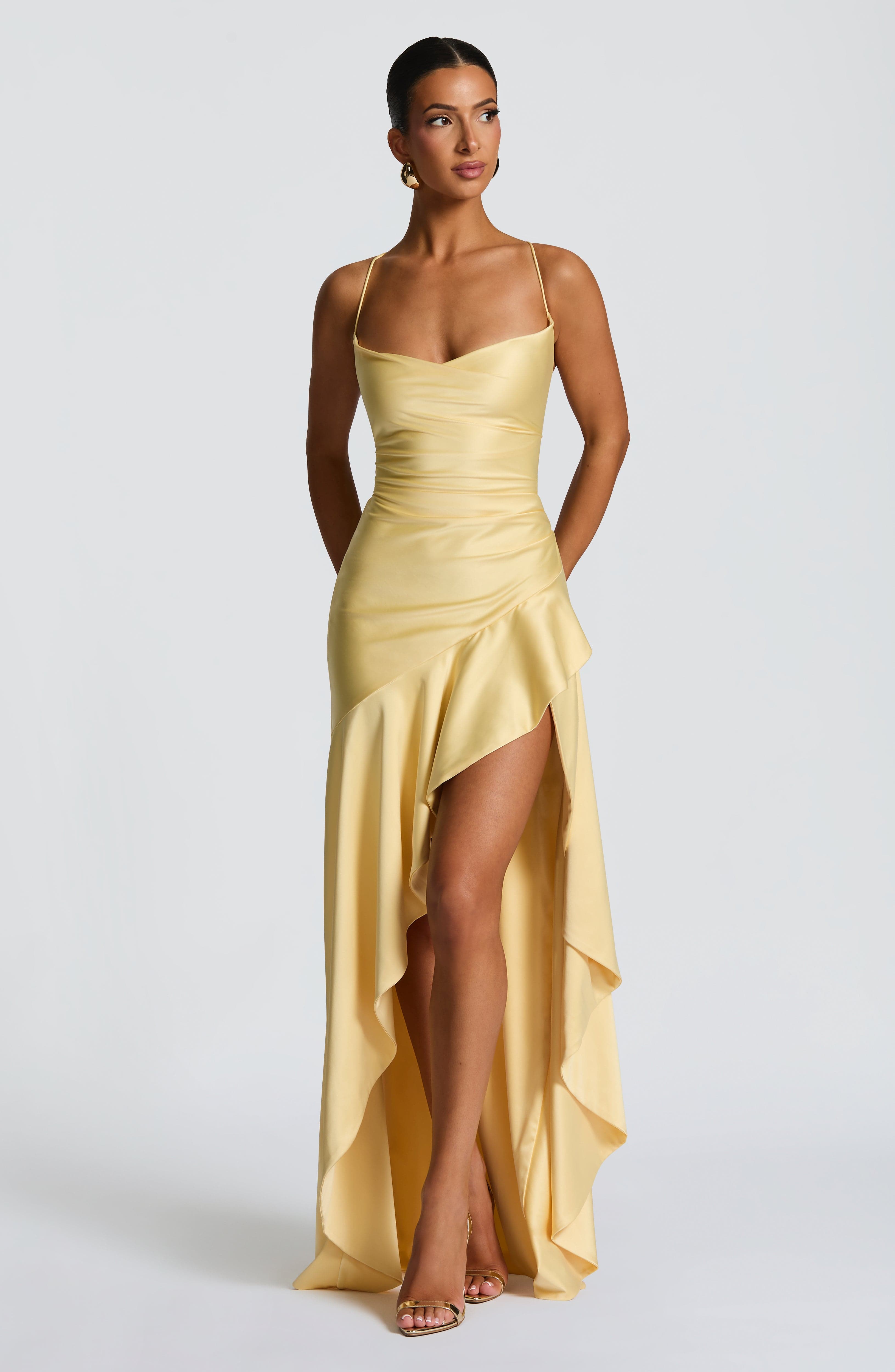Lemon Maxi Dress