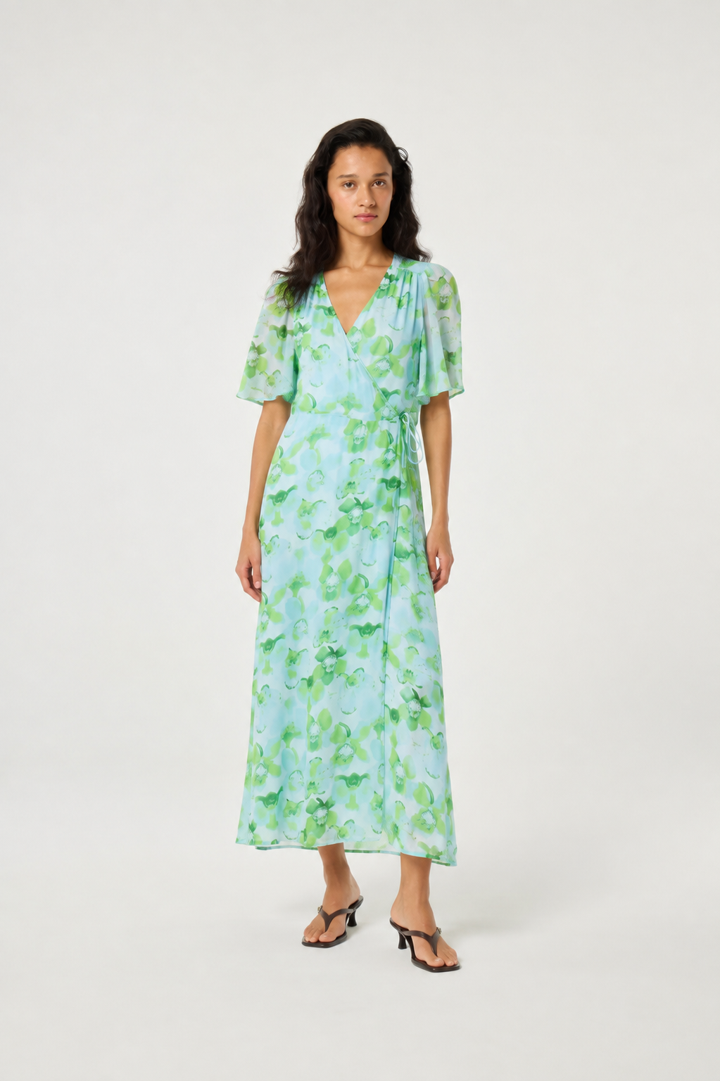 Liana Floral Wrap Dress