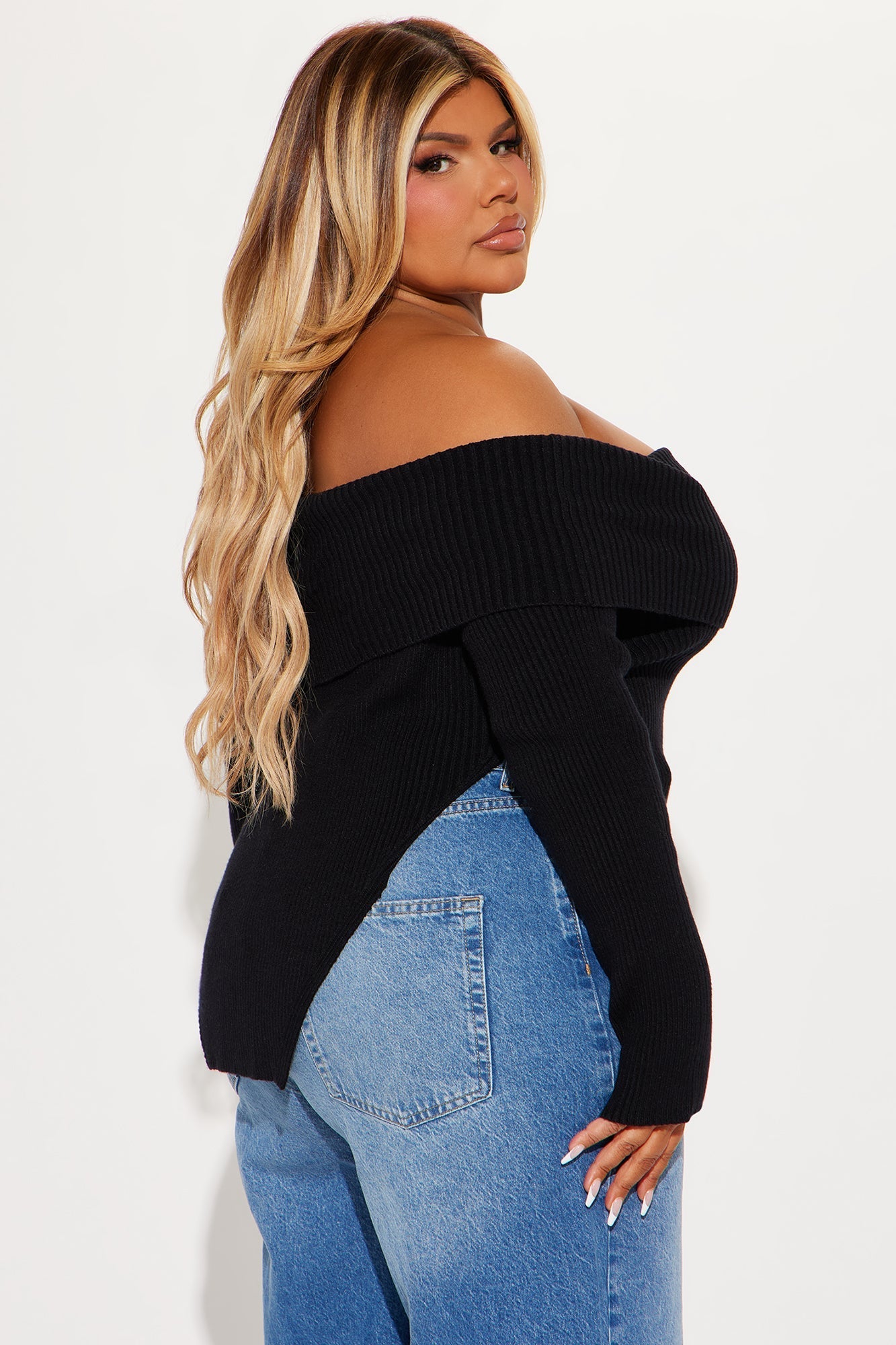 Nova Off Shoulder Sweater