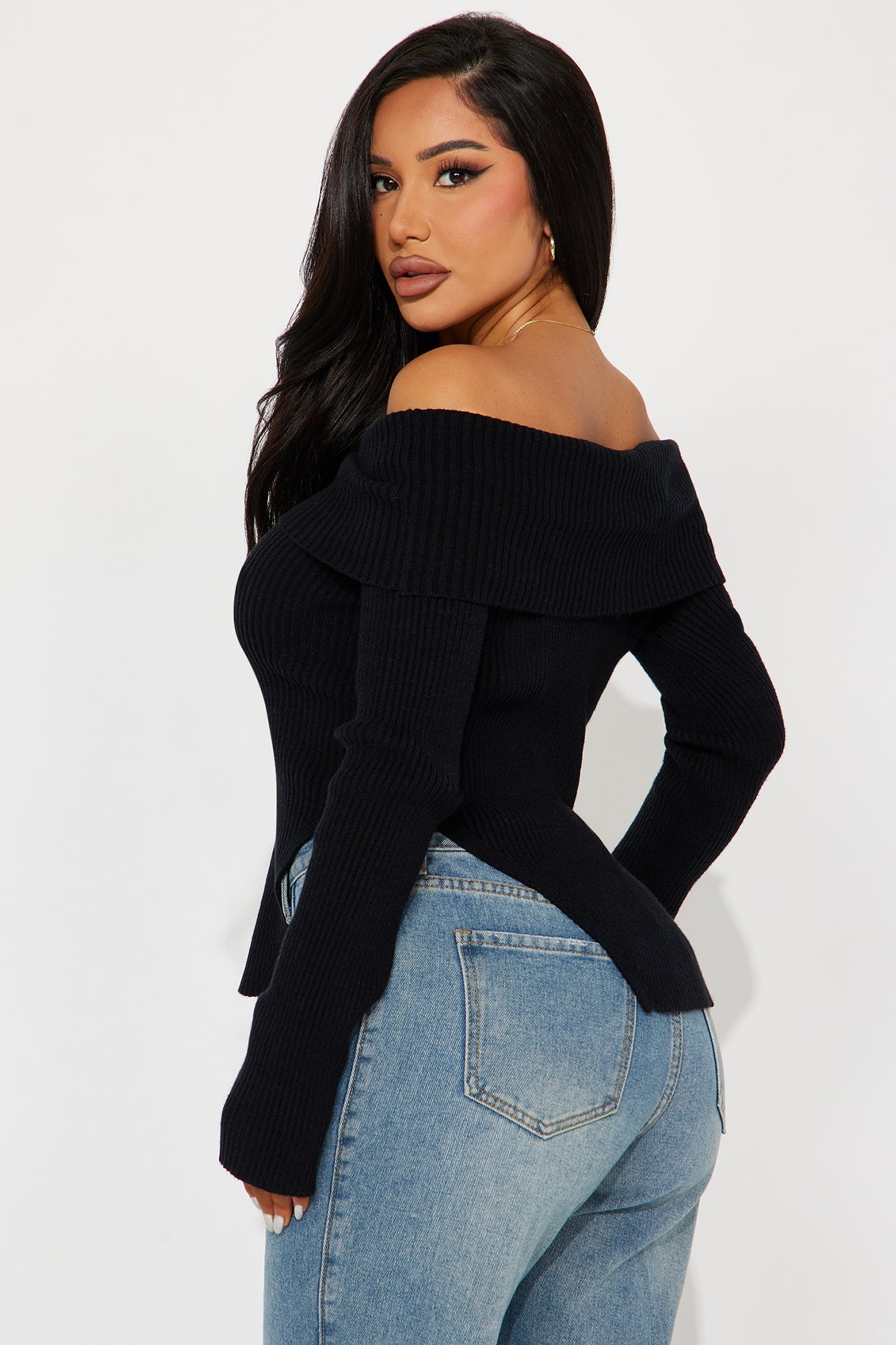 Nova Off Shoulder Sweater