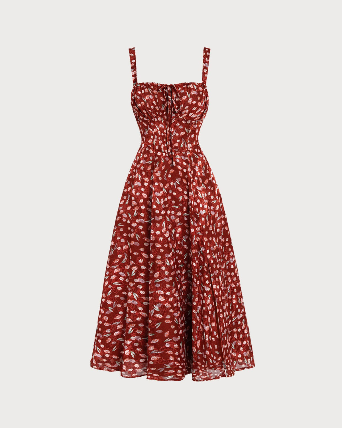 Rosalie Printed Midi Dress