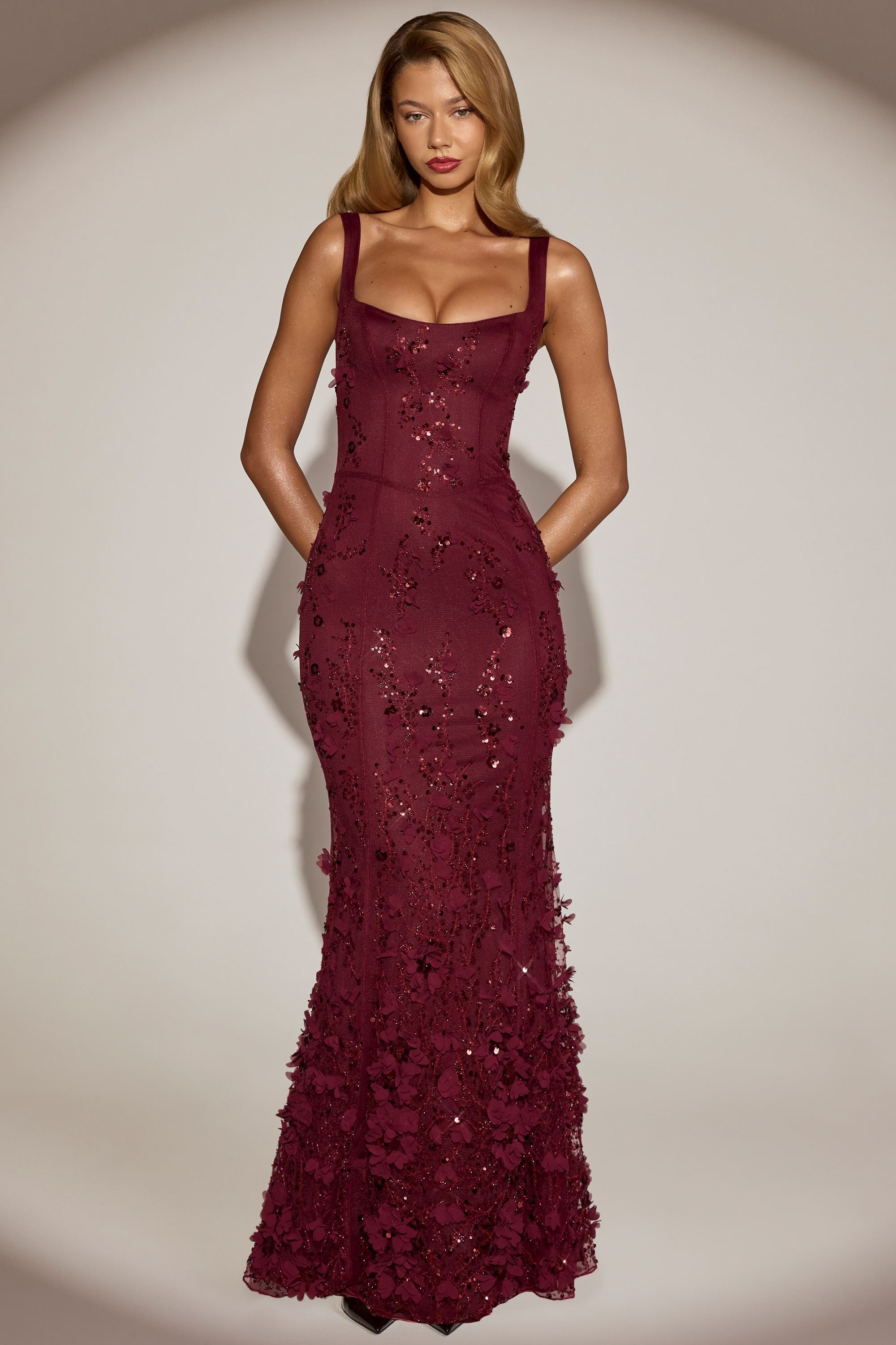 Embellished Maxi Dress