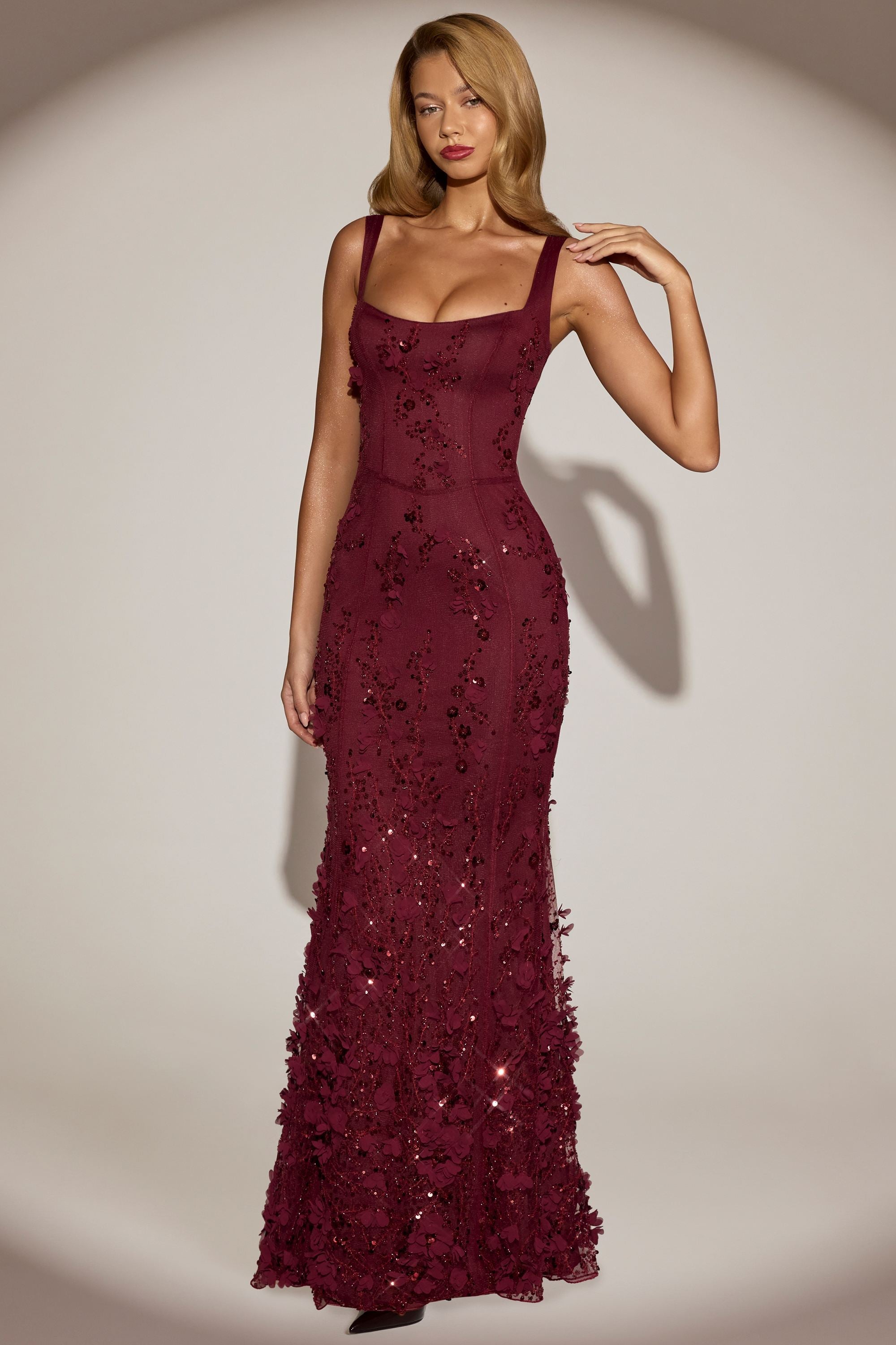 Embellished Maxi Dress
