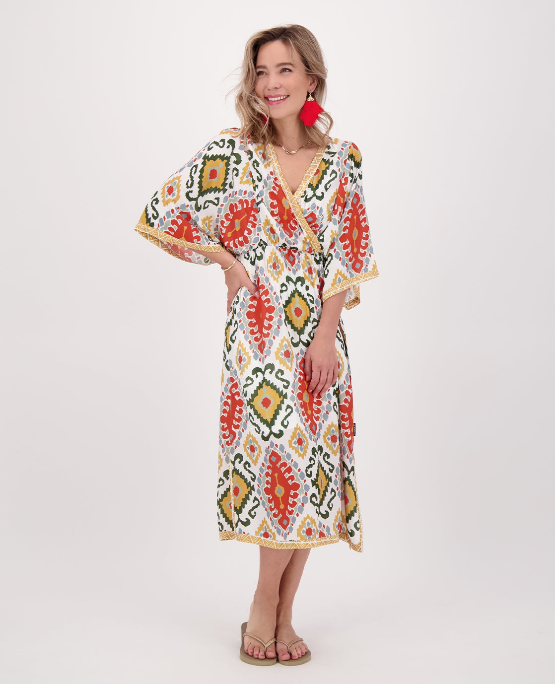Sienna Boho Midi Dress