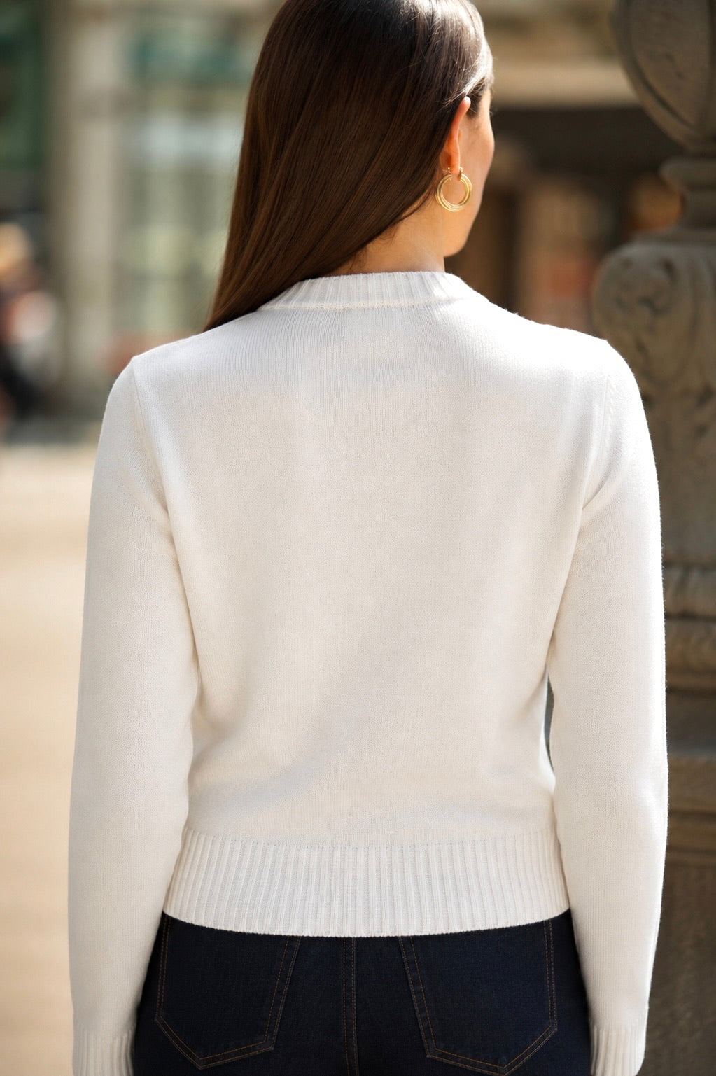 Floral Embroidered Knit Jumper
