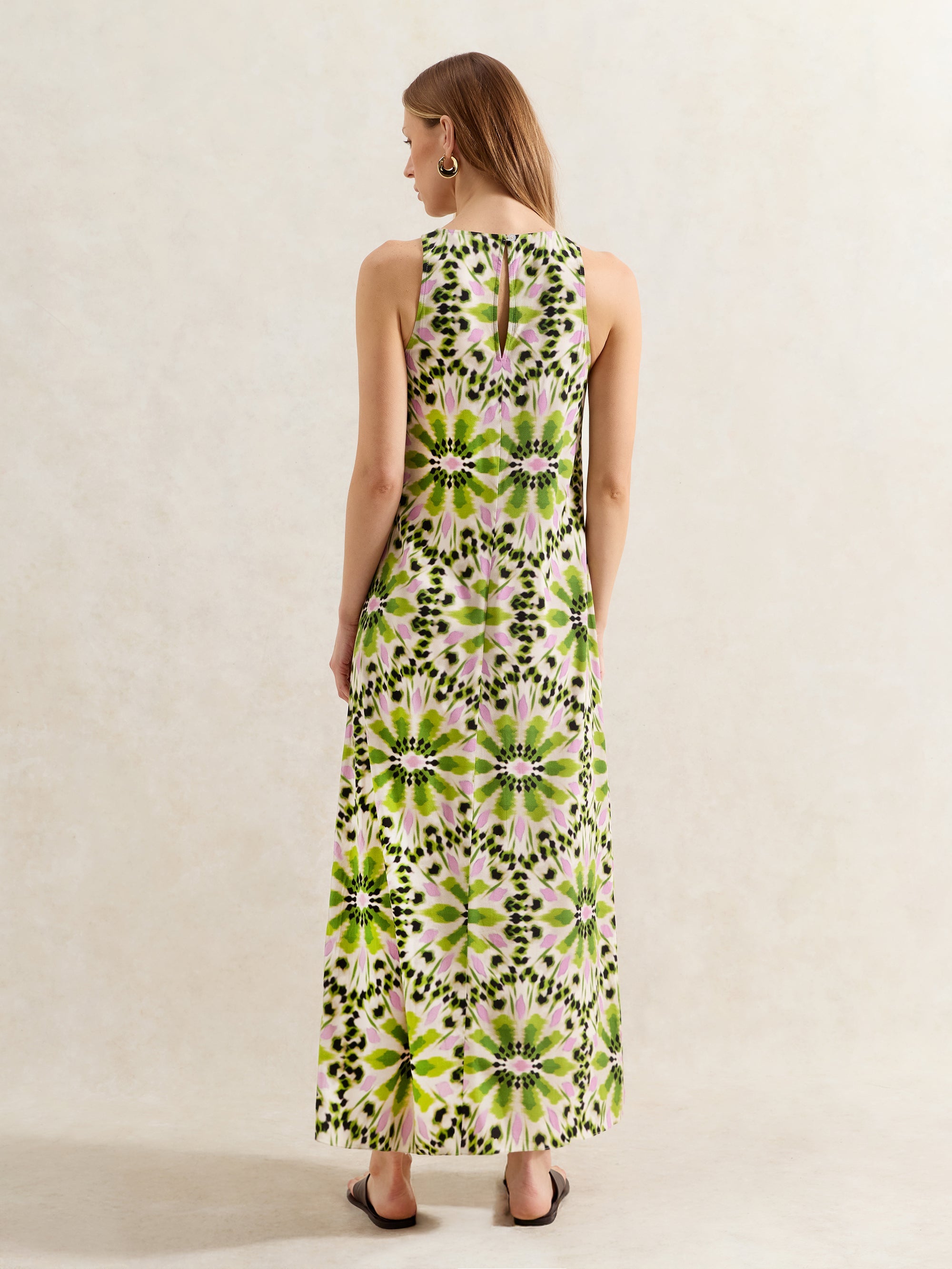 Zahara Printed Maxi Dress