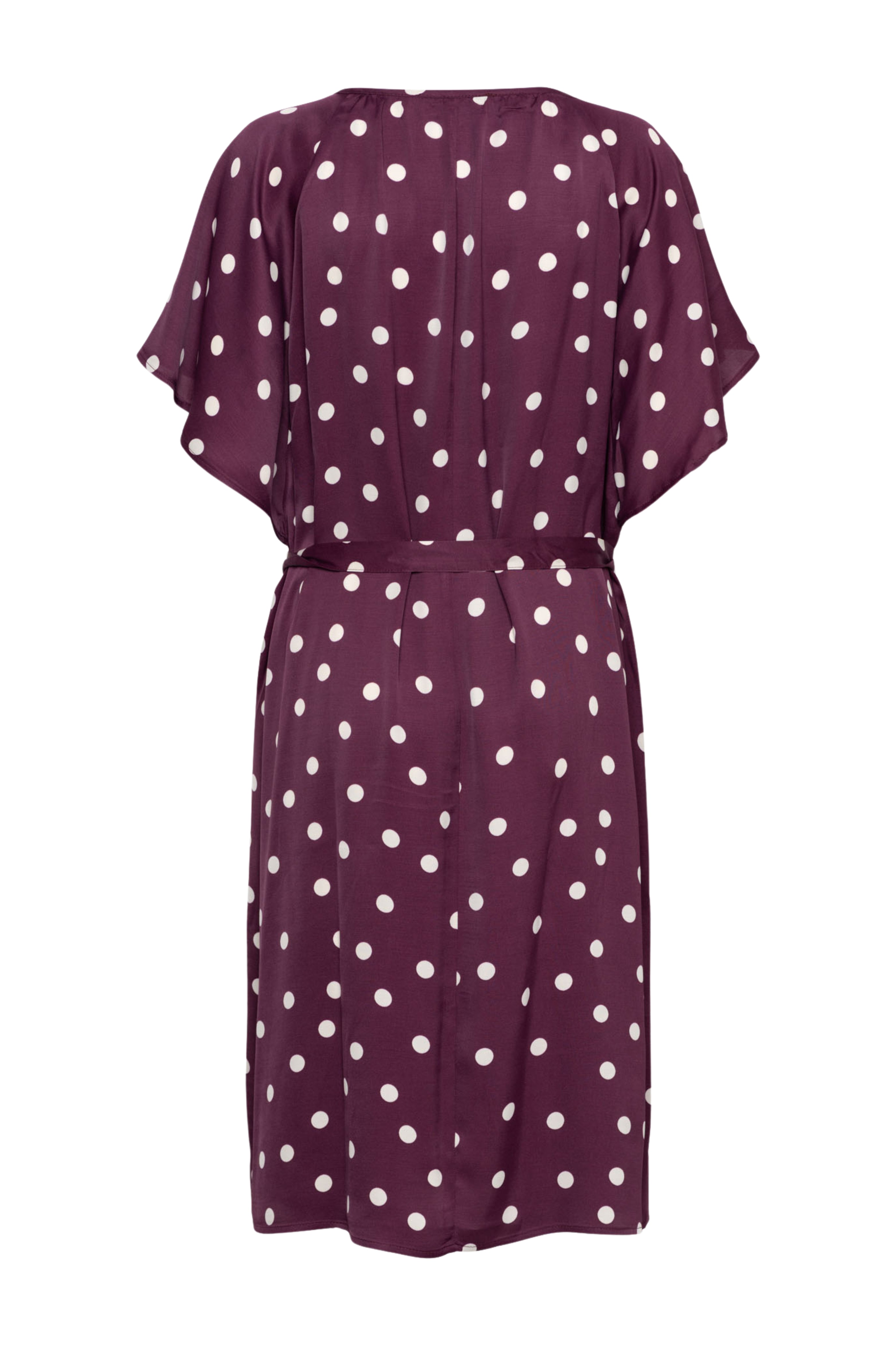 Elara Polka Dot Midi Dress
