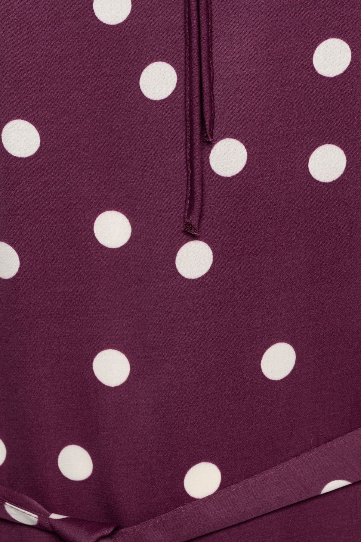 Elara Polka Dot Midi Dress