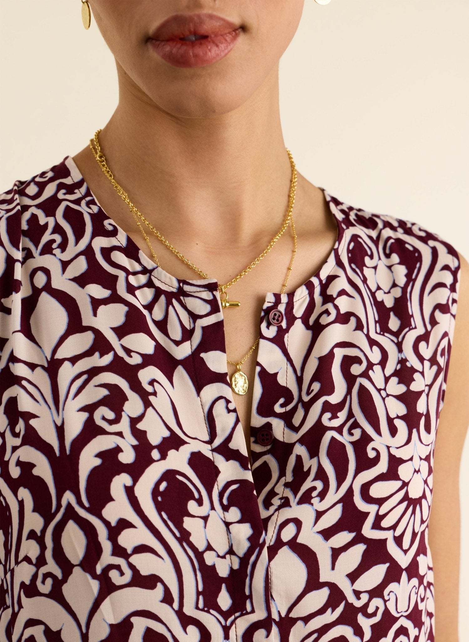 Aurelia Printed Midi Dress