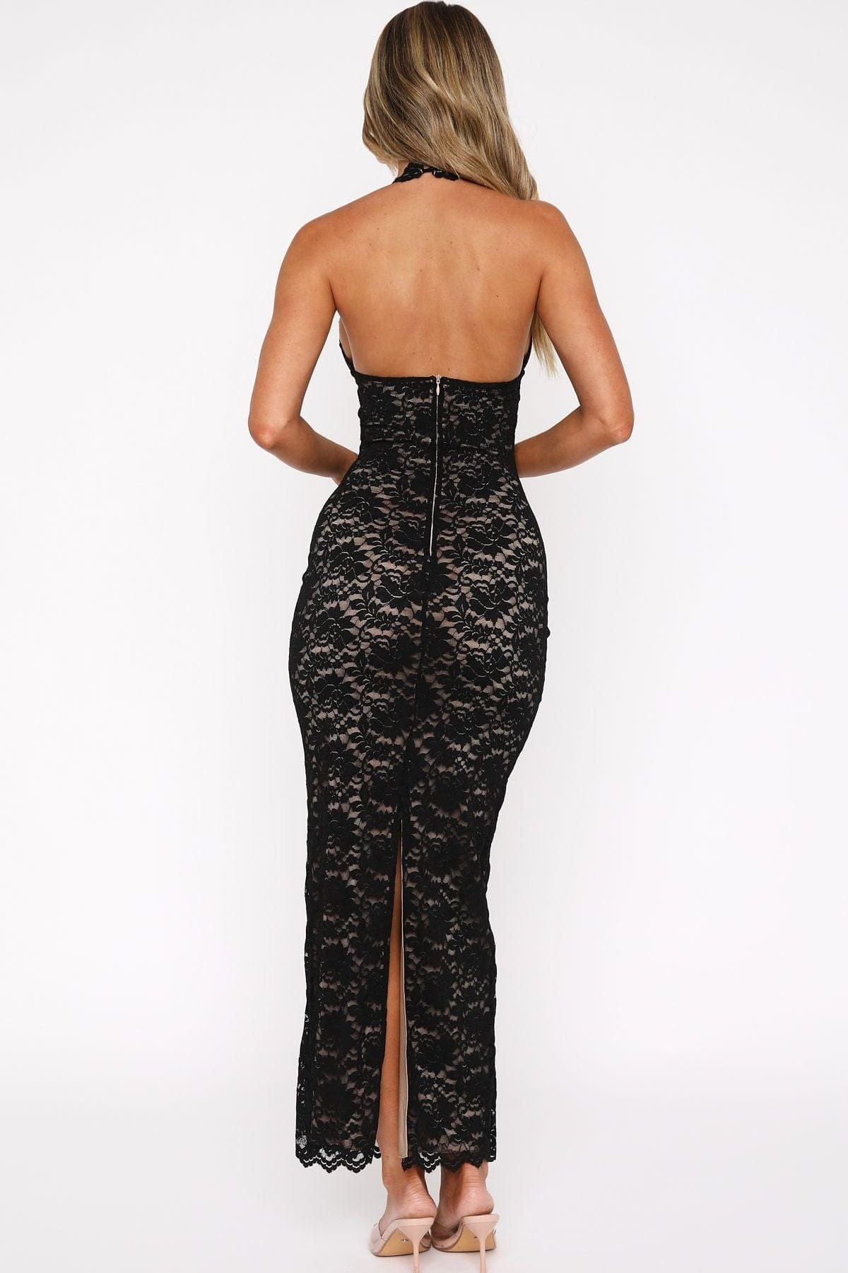Floral Sculpt Maxi Dress