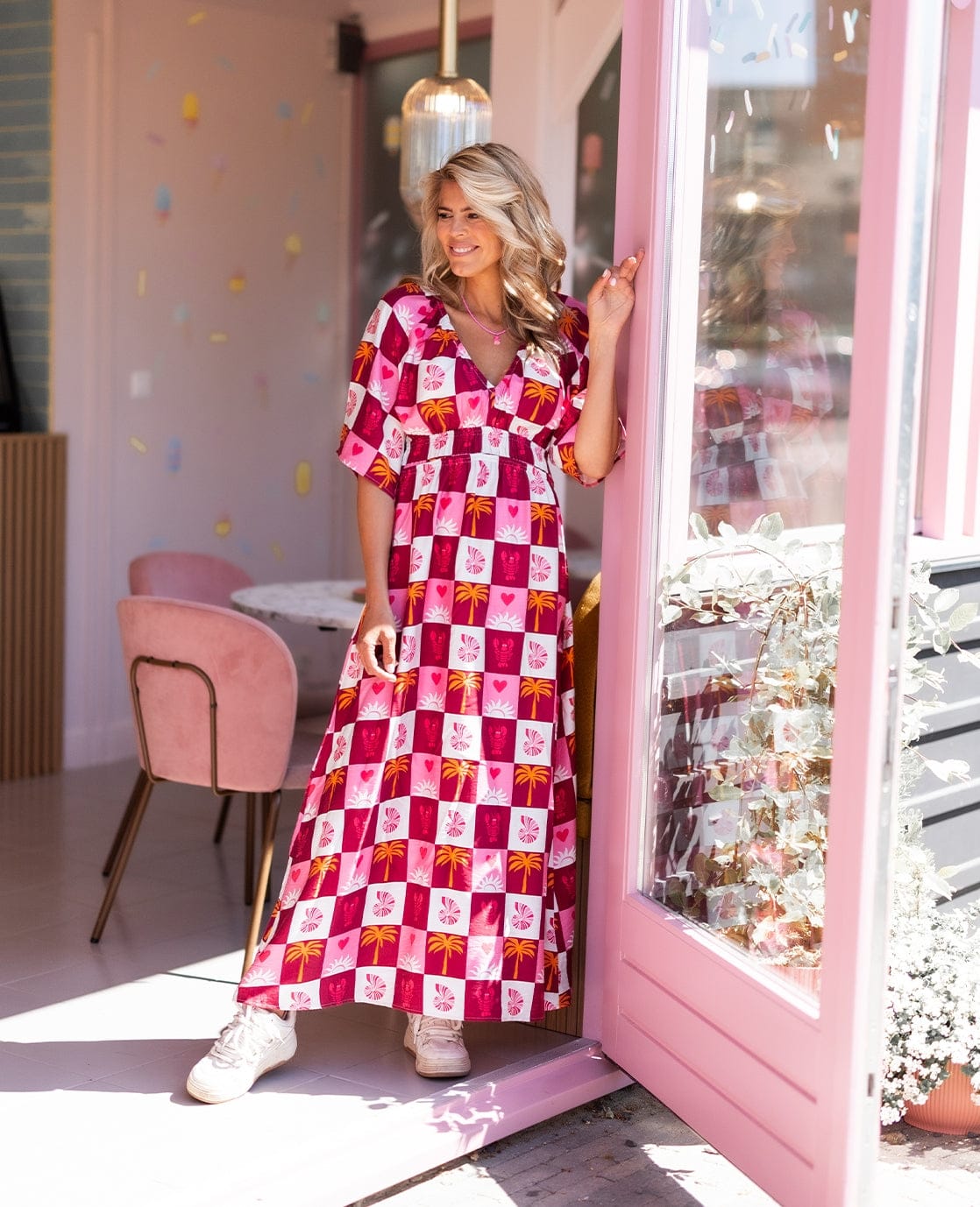 Positano Printed Maxi Dress